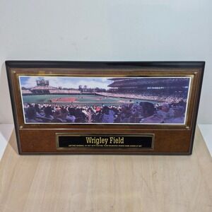 Sports Impressions Wrigley Field 1957 Hank Aaron Stadium Plaque Bill Purdom 5697